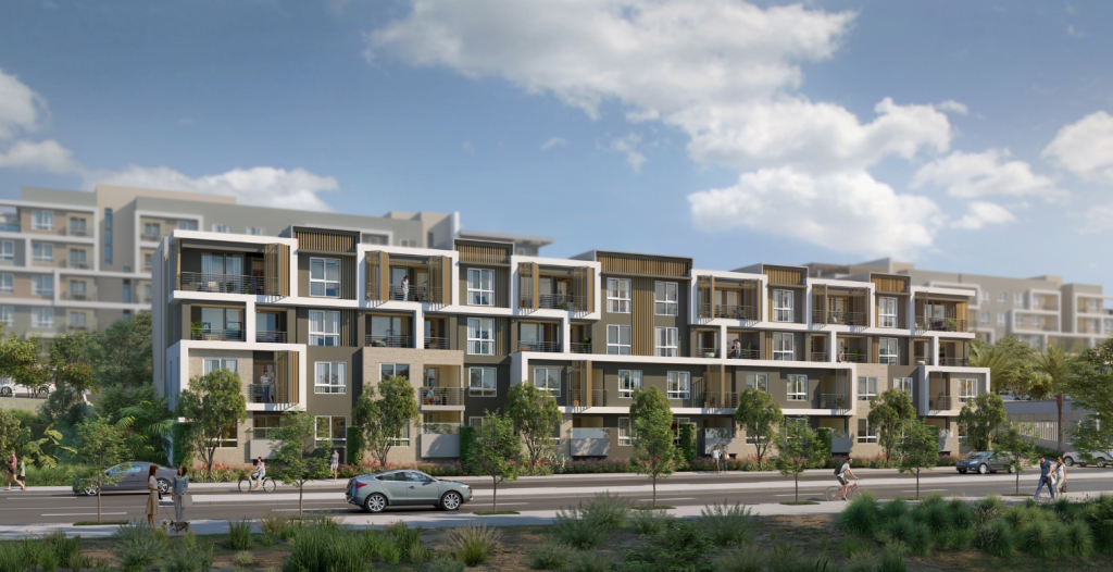 Render of building along Market Street