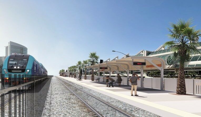 Downtown Coaster Platform