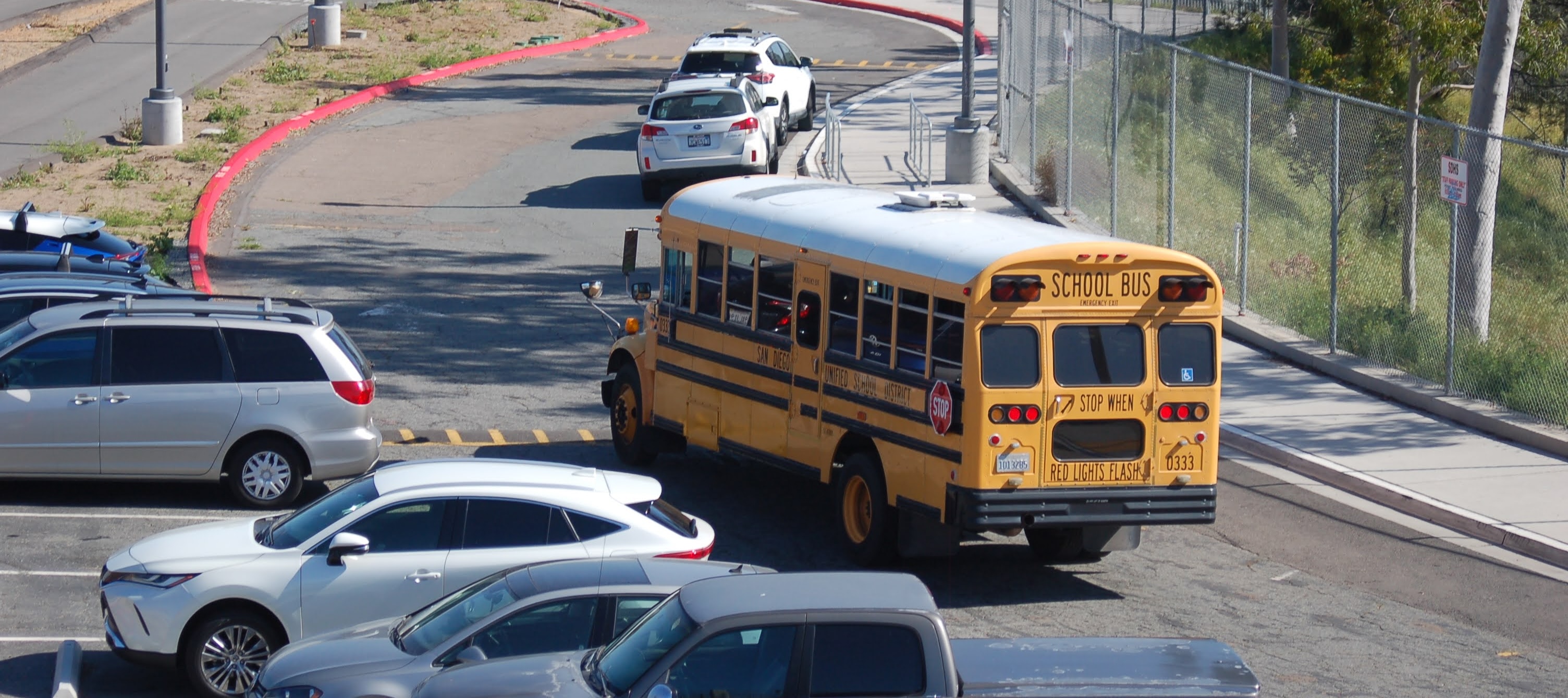 Who rides the school bus?