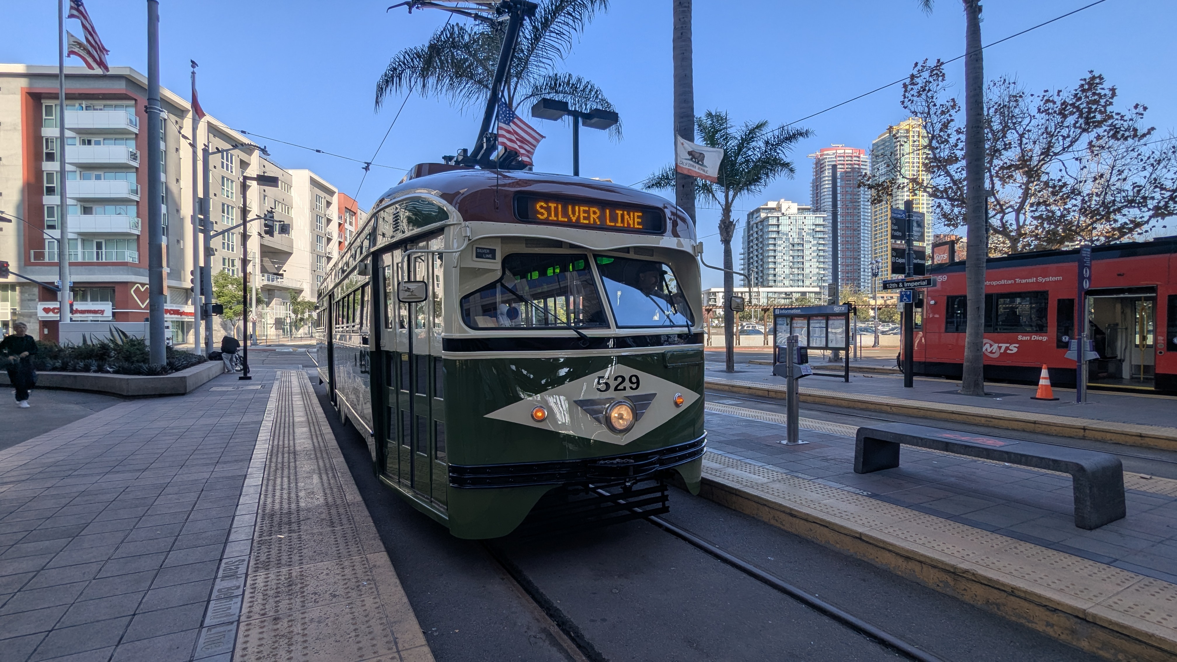 The PCC Streetcar's second return to San Diego